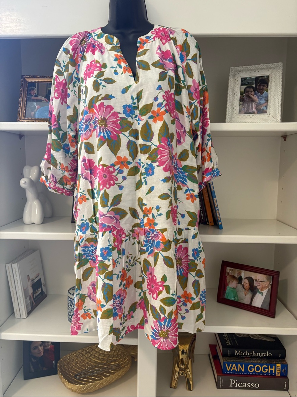 THML Multicolor Floral Print Dress